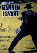 Mannen i svart 1951 poster Jeffrey Dells