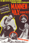 Mannen i vaxkabinettet 1964 poster Vincent Price Elizabeth Shepherd John Westbrook Roger Corman