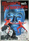 Mannen med järnmasken 1939 poster Louis Hayward Joan Bennett James Whale Text: Alexander Dumas Äventyr matinée