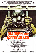 Mannen med järnmasken 1977 poster Richard Chamberlain Patrick McGoohan Louis Jourdan Mike Newell