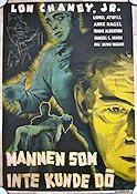 Mannen som inte kunde dö 1941 poster Lon Chaney Jr George Waggner