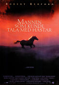 Mannen som kunde tala med hästar 1998 poster Kristin Scott Thomas Sam Neill Robert Redford Hästar