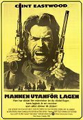 Mannen utanför lagen 1976 poster Sondra Locke Chief Dan George Clint Eastwood