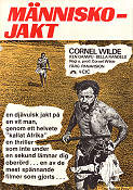 Människojakt 1965 poster Gert van den Bergh Cornel Wilde