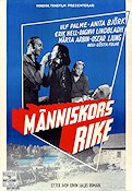 Människors rike 1949 poster Ulf Palme Anita Björk Text: Sven Edvin Salje