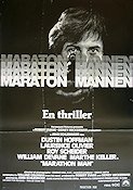Maratonmannen 1976 poster Dustin Hoffman Laurence Olivier Roy Scheider John Schlesinger