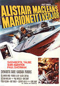 Marionett i kedjor 1970 poster Sven-Bertil Taube Barbara Parkins Alexander Knox Geoffrey Reeve Text: Alistair Maclean Skepp och båtar Agenter