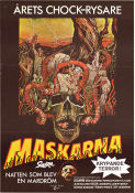 Maskarna 1976 poster Don Scardino Patricia Pearcy RA Dow Jeff Lieberman Affischkonstnär: Drew Struzan Insekter och spindlar