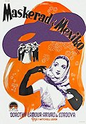 Maskerad i Mexiko 1945 poster Dorothy Lamour