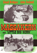 Massakern vid Little Big Horn 1951 poster Lloyd Bridges Charles Marquis Warren
