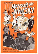 Massor av Whisky 1949 poster Basil Radford Gordon Jackson Joan Greenwood Filmbolag: Ealing Studios