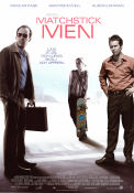 Matchstick Men 2003 poster Nicolas Cage Sam Rockwell Alison Lohman Ridley Scott