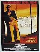 Matrosen och stjärnan 1984 poster Franco Nero Brad Davis Rainer Werner Fassbinder Kultfilmer