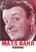 Mats Bahr 1965 affisch Värnamo Hitta mer: Concert poster