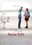 Maybe Baby 1988 poster Molly Ringwald Randall Batinkoff Kenneth Mars John G Avildsen Barn