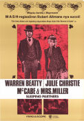 McCabe and Mrs Miller 1971 poster Warren Beatty Julie Christie Rene Auberjonois Robert Altman
