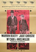 McCabe and Mrs Miller 1971 poster Warren Beatty Julie Christie Rene Auberjonois Robert Altman