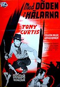 Med döden i hälarna 1955 poster Tony Curtis Colleen Miller