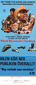 Med dynamit i tanken 1974 poster Glenn Corbett Morgan Woodward Robert J Emery Bilar och racing