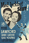 Med lyckligt slut 1952 poster Peter Lawford Jane Greer Don Weis