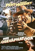 Med obeväpnat öga 1992 poster Joe Pesci Barbara Hershey Richard Riehle Howard Franklin