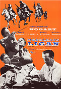 Medelhavsligan 1953 poster Humphrey Bogart Peter Lorre Gina Lollobrigida John Huston