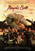 Memphis Belle 1990 poster Matthew Modine Eric Stoltz Tate Donovan Michael Caton-Jones Flyg Krig