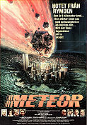 Meteor 1979 poster Sean Connery Natalie Wood Karl Malden Ronald Neame