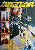 Meteor 1979 poster Sean Connery Natalie Wood Ronald Neame