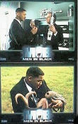 MIB Men in Black 1997 lobbykort Tommy Lee Jones Will Smith Från serier