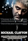 Michael Clayton 2007 poster George Clooney Tilda Swinton Tom Wilkinson Sydney Pollack Tony Gilroy