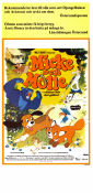 Micke och Molle 1981 poster Mickey Rooney Ted Berman Animerat Hundar