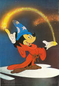 Mickey the Magician Fantasia 1986 poster Hitta mer: 2819 Wizard Genius ide aldecorSwitzerland