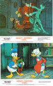 Mickey´s Christmas Carol 1983 lobbykort Mickey Mouse Musse Pigg Helger