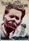 Min barndom 1938 poster Mark Donskoj Text: Maxim Gorkij Barn Ryssland