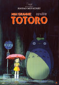 Min granne Totoro 2007 poster Hayao Miyazaki