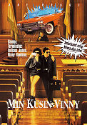 Min kusin Vinny 1992 poster Joe Pesci Marisa Tomei Jonathan Lynn Bilar och racing