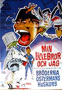 Min lillebror och jag 1968 poster Dirch Passer Lau Lauritzen Danmark