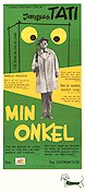 Min onkel 1958 poster Jean-Pierre Zola Adrienne Servantie Jacques Tati