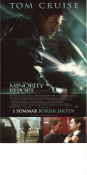 Minority Report 2002 poster Tom Cruise Colin Farrell Samantha Morton Steven Spielberg