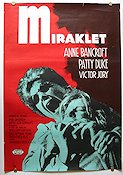 Miraklet 1963 poster Anne Bancroft Inga Swenson Arthur Penn