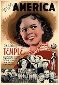 Miss America 1938 poster Shirley Temple Randolph Scott Allan Dwan