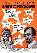 Miss and Mrs Sweden 1969 poster Jarl Kulle Sven Lindberg Margareta Sjödin Meg Westergren Göran Gentele