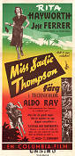 Miss Sadie Thompson 1954 poster Rita Hayworth José Ferrer Aldo Ray Curtis Bernhardt
