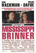Mississippi brinner 1988 poster Gene Hackman Willem Dafoe Alan Parker