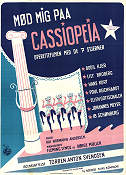 Mod mig paa Cassiopeia 1951 poster Bodil Kjer Lily Broberg Torben Anton Svendsen Danmark