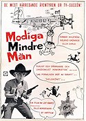 Modiga mindre män 1968 poster Leif Krantz Från TV