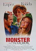 Monster till svärmor 2005 poster Jennifer Lopez Michael Vartan Jane Fonda Robert Luketic