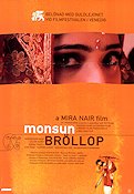 Monsunbröllop 2001 poster Naseeruddin Shah Lillete Dubey Shefali Shah Mira Nair Asien