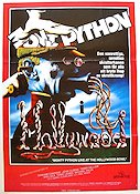 Monty Python i Hollywood 1982 poster Terry Gilliam John Cleese Michael Palin Terry Hughes Hitta mer: Monty Python Konstaffischer Från TV